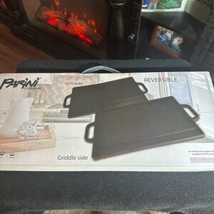 Parini Reversible Grill and Griddle Pan